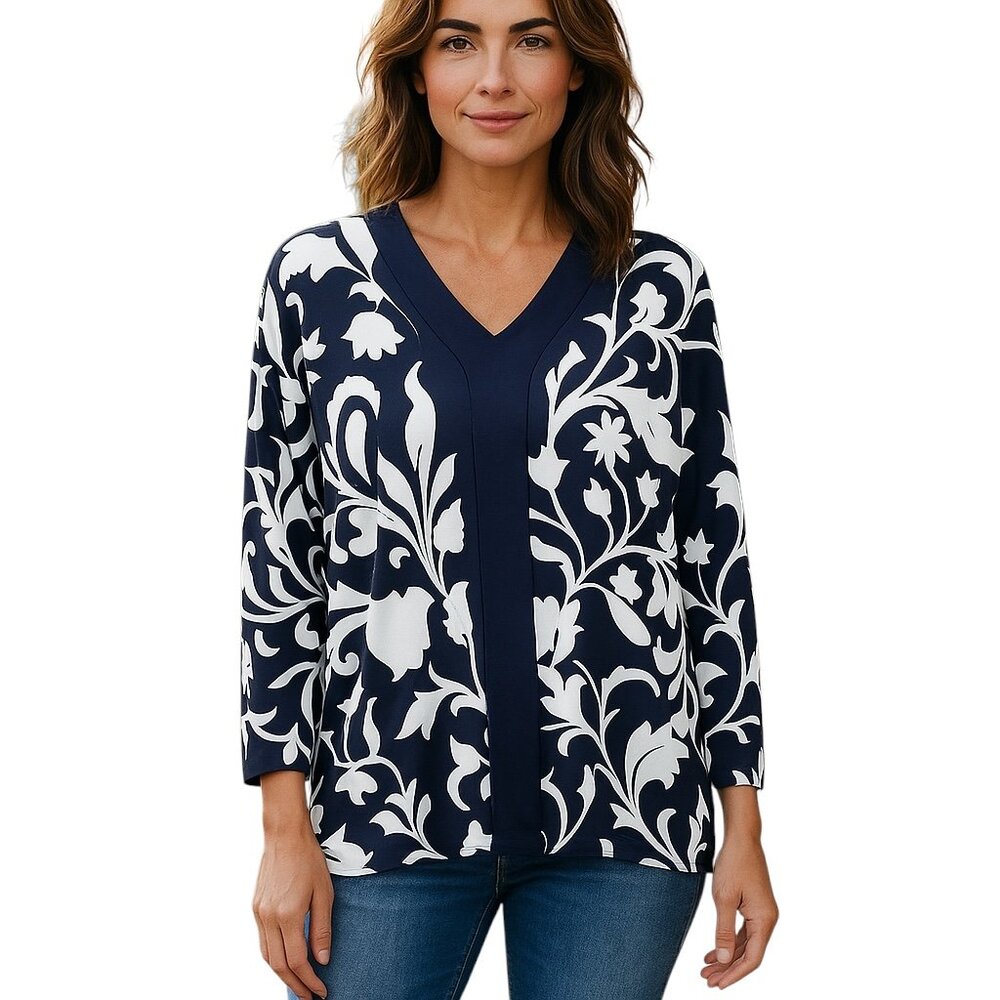 Chico's Women's Long Sleeve Blouse‎